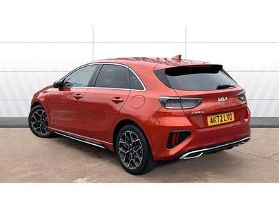 Used Kia Ceed GT-Line 158 HP (116 kW) 2022 Orange Hatchback