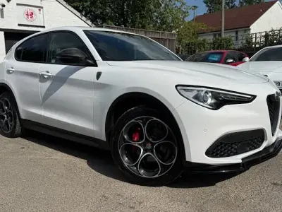 Used Alfa Romeo Stelvio Ti 280 HP (205 kW) 2020 White SUV