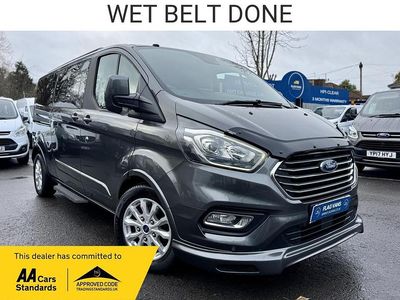 Used Ford Tourneo Custom Titanium 130 HP (95 kW) 2019 Grey Van