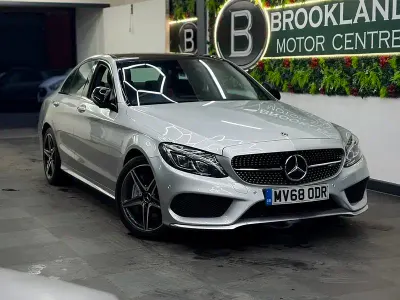Used Mercedes C43 AMG Premium 361 HP (265 kW) 2018 Silver Sedan