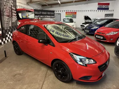 Used Vauxhall Corsa 69 HP (50 kW) 2015 Red Hatchback