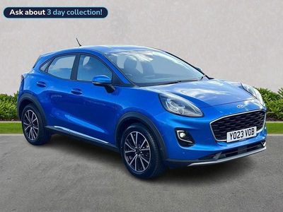Used Ford Puma Titanium 2023 Blue SUV