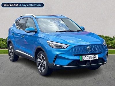 Used MG ZS Trophy 114 kW (156 HP) 2023 Blue SUV