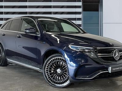 Used Mercedes EQC400 AMG Line Premium Plus 300 kW (408 HP) 2021 Blue SUV