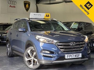 Used Hyundai Tucson 136 HP (100 kW) 2017 Blue SUV