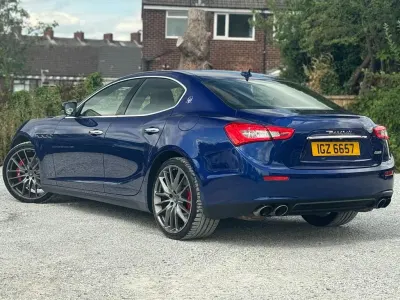 Used Maserati Ghibli 330 HP (242 kW) 2017 Blue Sedan