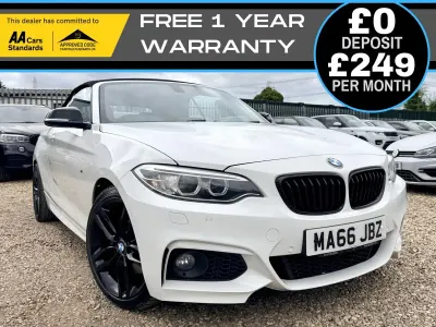 Used BMW 220 M Sport 2016 White Cabriolet