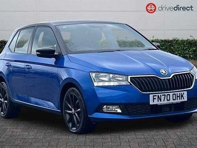 Used Skoda Fabia Colour Edition 95 HP (69 kW) 2020 Blue Hatchback