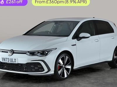 Used VW Golf VIII GTD 200 HP (147 kW) 2023 White Hatchback