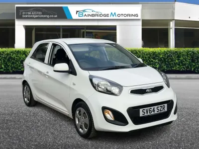 Used Kia Picanto 68 HP (50 kW) 2014 White Hatchback