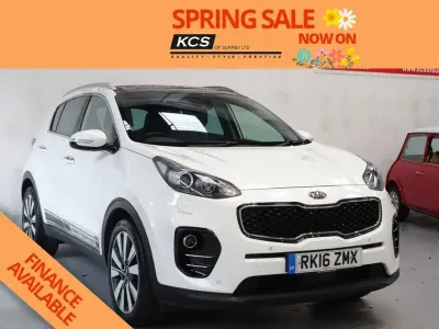 Używany Kia Sportage First Edition 182 KM (133 kW) 2016 Biały SUV