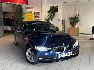 Used BMW 330e Sport Line 2017 Blue Sedan