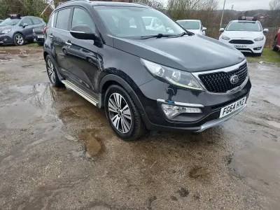 Used Kia Sportage 115 HP (84 kW) 2014 Black SUV