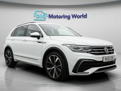 Used VW Tiguan R-line 148 HP (108 kW) 2021 White SUV