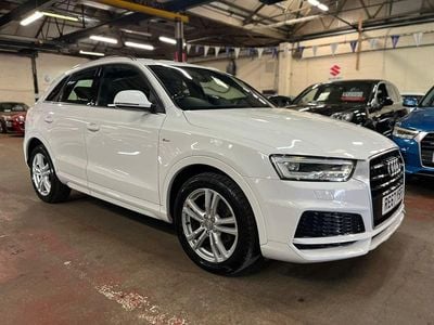 Used Audi Q3 S-Line 150 HP (110 kW) 2017 White SUV