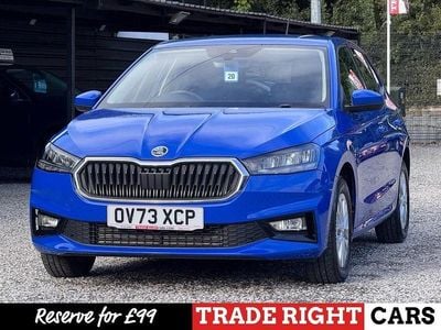 Used Skoda Fabia Comfort 110 HP (80 kW) 2023 Blue Hatchback
