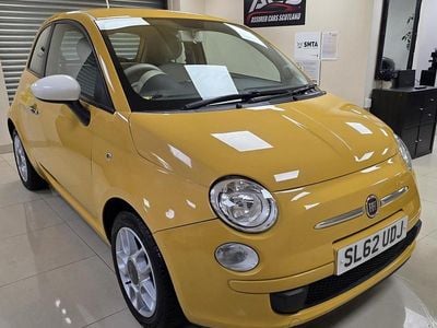 Used Fiat 500 2012 Yellow Hatchback