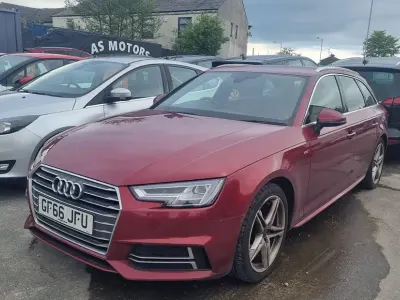 Używany Audi A4 S-Line 190 KM (139 kW) 2016 Czerwony Kombi