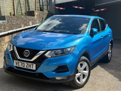 Używany Nissan Qashqai Acenta Premium 2021 Niebieski SUV