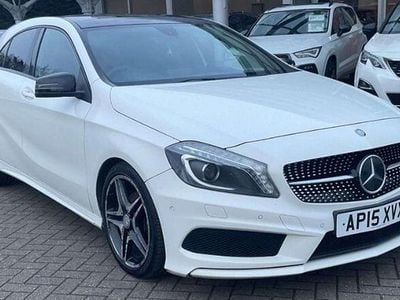 Used Mercedes A200 AMG 2015 White Hatchback