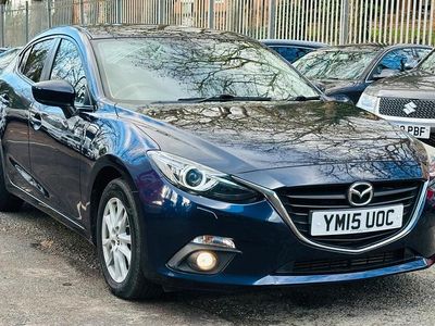 Blue Used 2015 Mazda 3 Sedan | £3,990 (Good price)