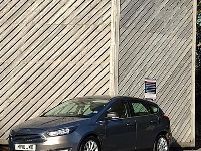 Used Ford Focus Titanium 2016 Brown Hatchback