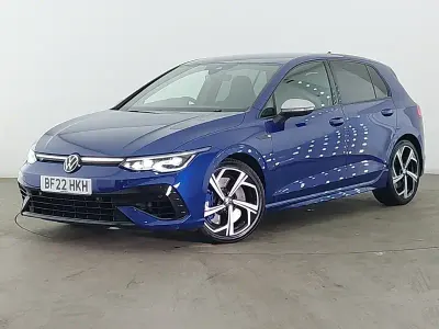 Used VW Golf VIII R 320 HP (235 kW) 2022 Blue Hatchback