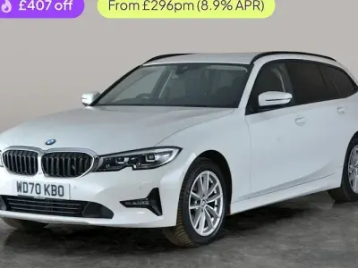 Used BMW 320 Comfort Edition 190 HP (139 kW) 2021 White Estate