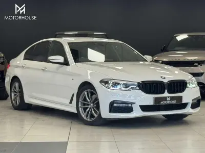 Used BMW 520 M Sport 190 HP (139 kW) 2018 White Sedan