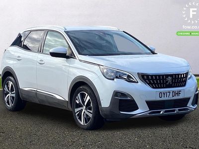 Begagnad Peugeot 3008 Allure 120 HK (88 kW) 2017 Vit SUV