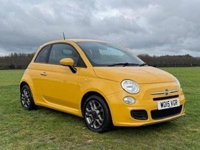 Yellow Used 2015 Fiat 500 S Hatchback | £3,795 (Good price)