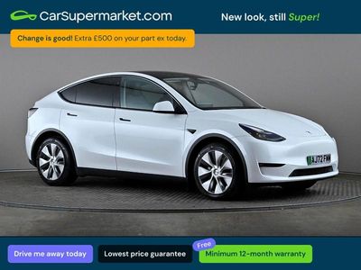 Used Tesla Model Y Long Range AWD 378 kW (514 HP) 2022 White SUV