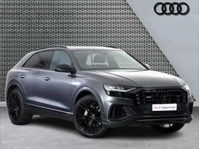Used Audi Q8 Black Edition 340 HP (250 kW) 2022 Grey SUV