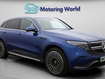 Usado Mercedes EQC400 AMG line 300 kW (408 HP) 2022 Azul SUV