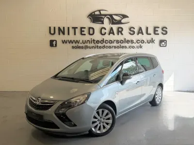 Used Vauxhall Zafira Tourer 165 HP (121 kW) 2014 Silver MPV
