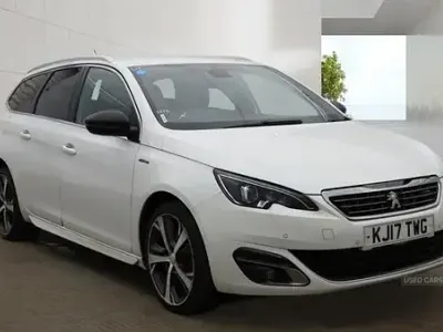 Used Peugeot 308 GT-line 2017 White Estate