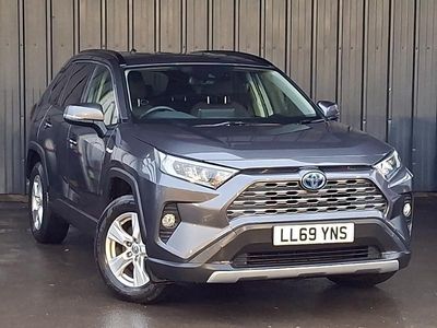 Grey Used 2019 Toyota RAV4 Hybrid SUV | £19,698 (Fair price)