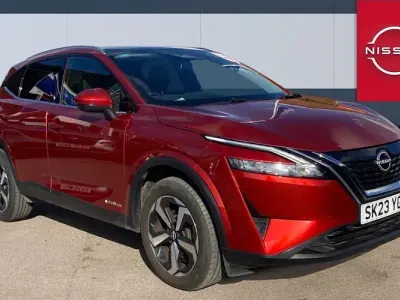 Used Nissan Qashqai N-Connecta 190 HP (139 kW) 2023 Red SUV