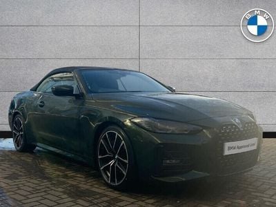 Used BMW 420 M Sport 192 HP (141 kW) 2021 Green Cabriolet