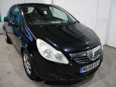 Used Vauxhall Corsa Active 59 HP (43 kW) 2009 Black Hatchback