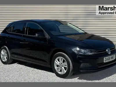 Used VW Polo SE 94 HP (69 kW) 2018 Black Hatchback