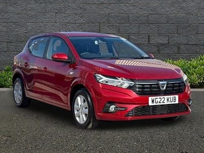 Used Dacia Sandero Comfort 100 HP (73 kW) 2022 Red Hatchback