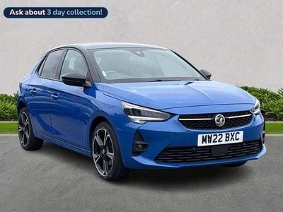 Used Vauxhall Corsa Edition 100 HP (73 kW) 2022 Blue Hatchback