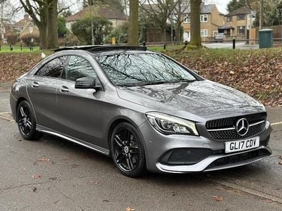 Black Used 2017 Mercedes CLA220 AMG line Sedan | £11,995 (Fair price)