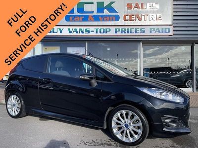 Used Ford Fiesta Sport 95 HP (69 kW) 2017 Black Van