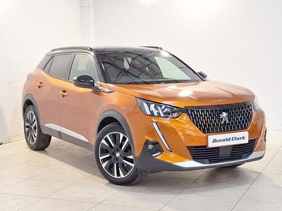Used Peugeot 2008 GT-line 129 HP (94 kW) 2020 Orange SUV
