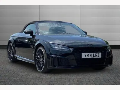 Used Audi TT Black Edition 197 HP (144 kW) 2021 Black Cabriolet