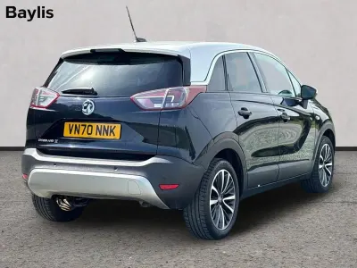 Used Vauxhall Crossland X Elite 108 HP (79 kW) 2020 Blue SUV