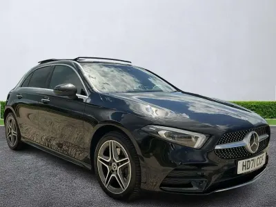 Used Mercedes A250 AMG Line Premium Plus 2021 Black Hatchback