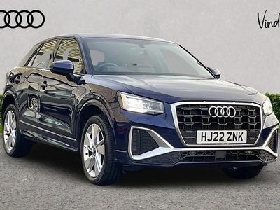 Used Audi Q2 S-Line 147 HP (108 kW) 2022 Blue SUV